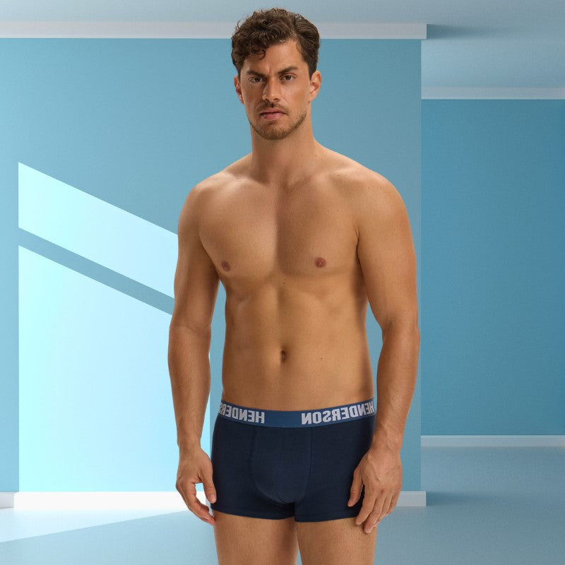 Henderson, Jarl Navy Mix boxershorts 3-pak