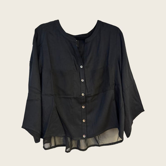 E Avantgarde, Trish sort mesh bluse