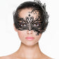 EasyToys, Asymmetrisk sort maske - Elegant sort maske i moderne venetiansk stil fra EasyToys tilføjer et strejf af luksus.