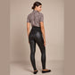 Leggingsene har et slim fit. 