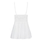Obsessive, Lightness hvid babydoll - Polstret bh & blonde ryg: romantik mødes med dristighed. Must-have elegance fra Obsessive!