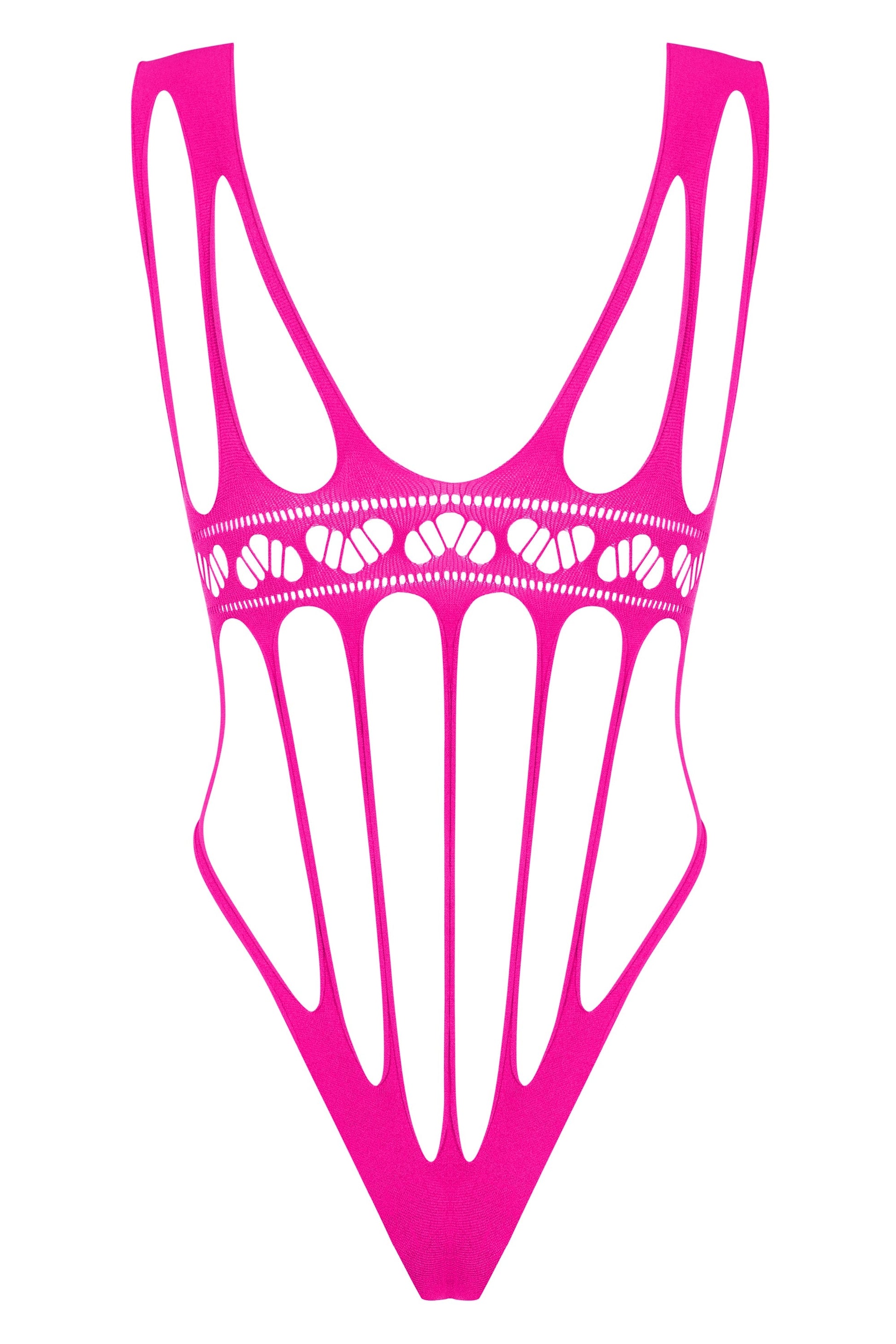 Obsessive, Love me pink teddy - Festlig farvespil, sømløs pasform - dit friske garderobevalg!